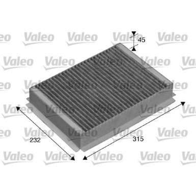 Valeo | Filter, Innenraumluft | 715505