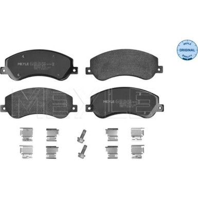 Meyle | Bremsbelagsatz, Scheibenbremse | 025 244 8418