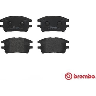 Brembo | Bremsbelagsatz, Scheibenbremse | P 56 050