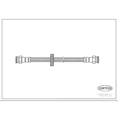 Corteco | Bremsschlauch | 19018132