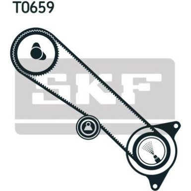 SKF | Zahnriemensatz | VKMA 91711