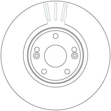 TRW | Bremsscheibe | DF4229S