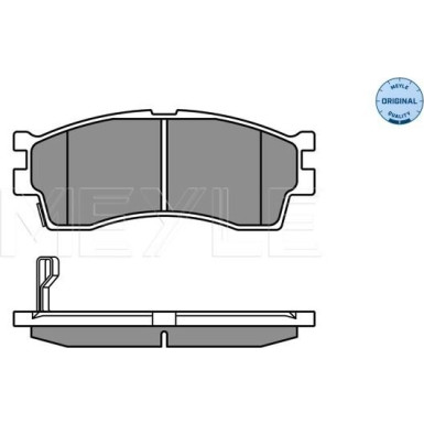 Meyle | Bremsbelagsatz, Scheibenbremse | 025 238 7316/W