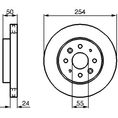 BOSCH | Bremsscheibe | 0 986 479 231