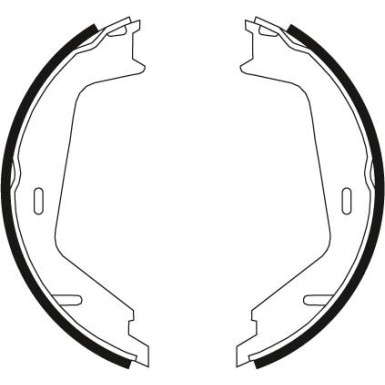 TRW | Bremsbackensatz, Feststellbremse | GS8674