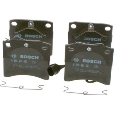 BOSCH | Bremsbelagsatz, Scheibenbremse | 0 986 494 041