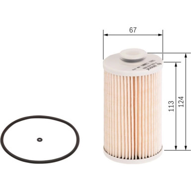 BOSCH | Kraftstofffilter | F 026 402 829