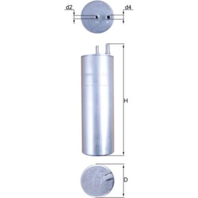 Knecht | Kraftstofffilter | KL 229/5