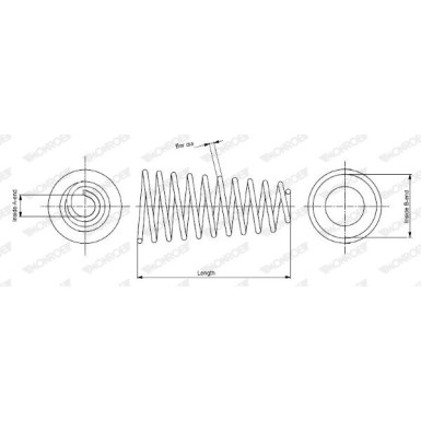 Monroe | Fahrwerksfeder | SP2406