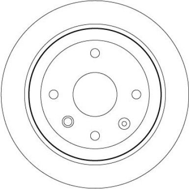 TRW | Bremsscheibe | DF7381