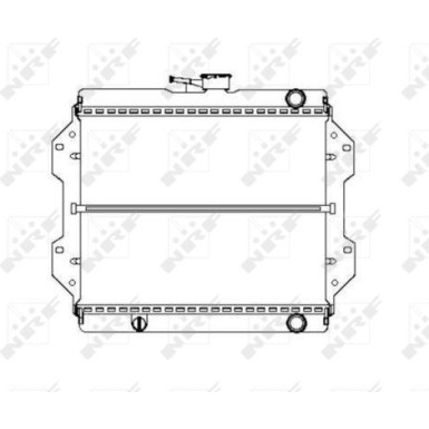 NRF | Kühler, Motorkühlung | 504343