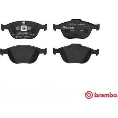 Brembo | Bremsbelagsatz, Scheibenbremse | P 24 058