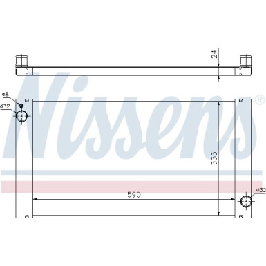 Nissens | Kühler, Motorkühlung | 69705