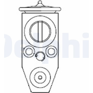 Delphi | Expansionsventil, Klimaanlage | CB1016V