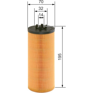 BOSCH 1 457 429 152 Ölfilter