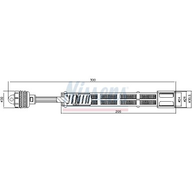 Nissens | Trockner, Klimaanlage | 95322