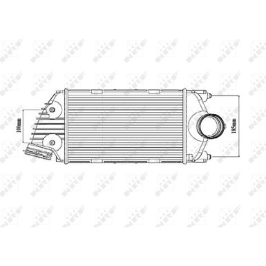 NRF | Ladeluftkühler | 30187