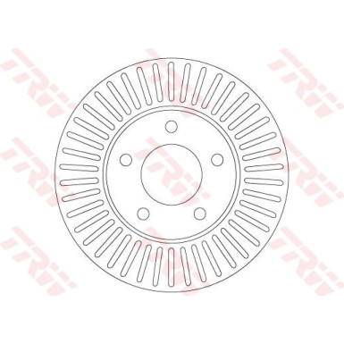 TRW | Bremsscheibe | DF6922