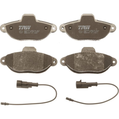 TRW | Bremsbelagsatz, Scheibenbremse | GDB2041
