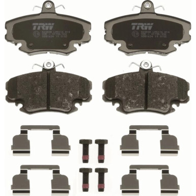 TRW | Bremsbelagsatz, Scheibenbremse | GDB1634
