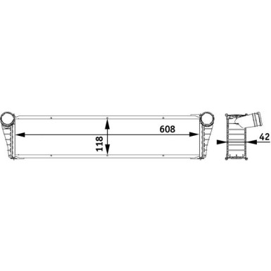 Mahle | Kühler, Motorkühlung | CR 778 000S