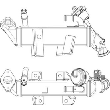 Mahle | Kühler, Abgasrückführung | CE 19 000P