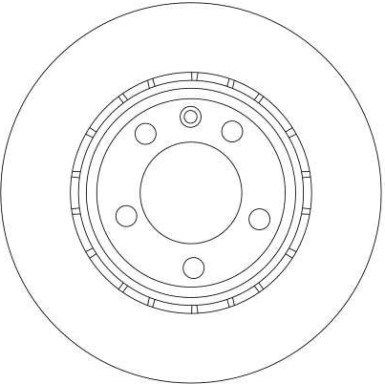 TRW | Bremsscheibe | DF4275S