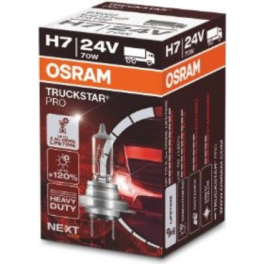 Osram | Glühlampe, Fernscheinwerfer | Truckstar® PRO H7 Faltschachtel | 64215TSP