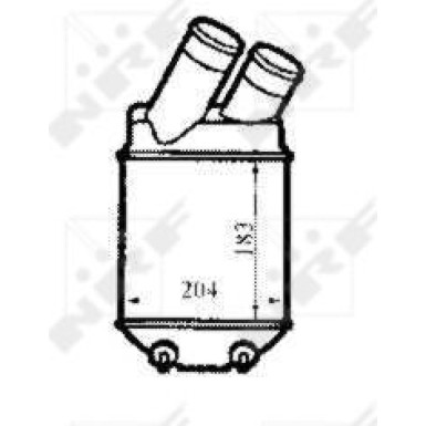 NRF | Ladeluftkühler | 30832