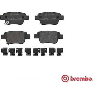 Brembo | Bremsbelagsatz, Scheibenbremse | P 83 047