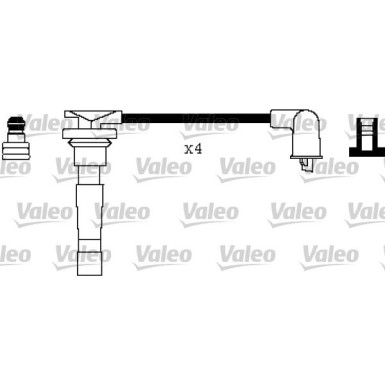 Valeo | Zündleitungssatz | 346351