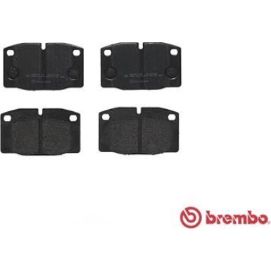 Brembo | Bremsbelagsatz, Scheibenbremse | P 59 005