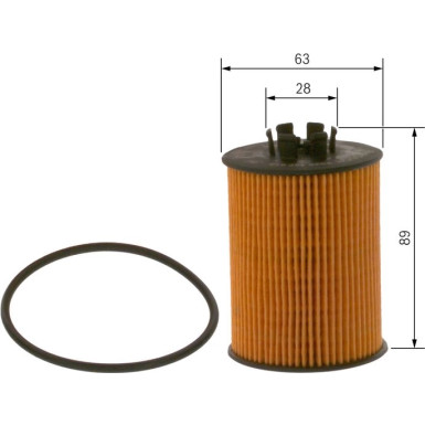 BOSCH F 026 407 015 Ölfilter