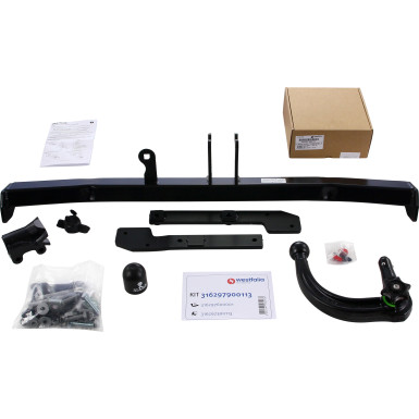 Westfalia | Anhängevorrichtung | KIT abnehmbar, vertikal (A40V) inkl. E-Satz | 316297900113