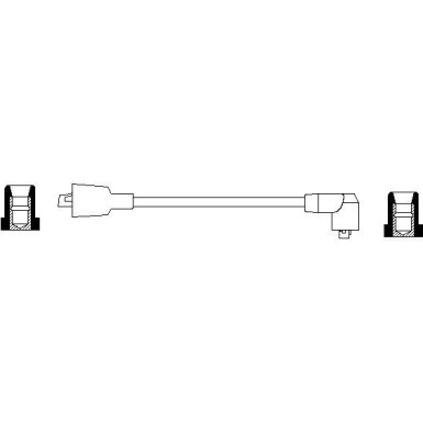 BOSCH | Zündleitung | 0 986 356 040