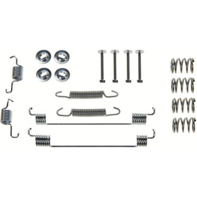 TRW | Zubehörsatz, Bremsbacken | SFK166