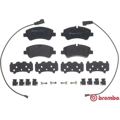 Brembo | Bremsbelagsatz, Scheibenbremse | P 24 187