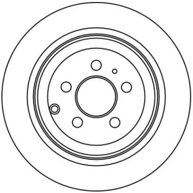 TRW | Bremsscheibe | DF2715