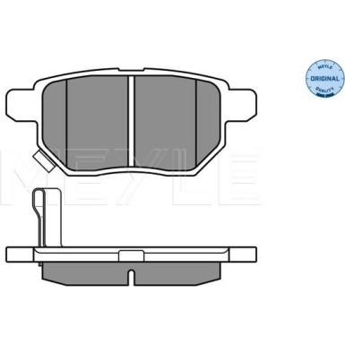 Meyle | Bremsbelagsatz, Scheibenbremse | 025 246 1015/W