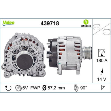 Valeo | Generator | 439718 Valeo | Generator | 439718