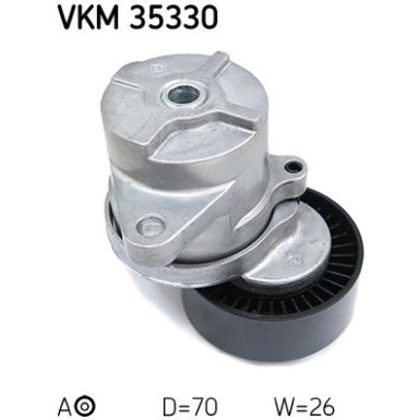 SKF | Spannrolle, Keilrippenriemen | VKM 35330