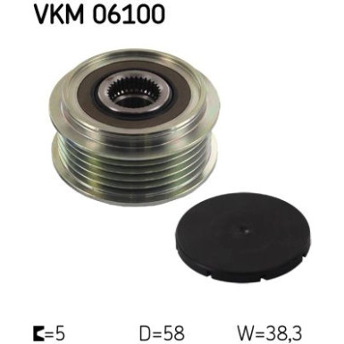 SKF | Generatorfreilauf | VKM 06100