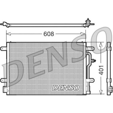 Denso | Kondensator, Klimaanlage | DCN02012