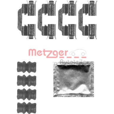 Metzger | Zubehörsatz, Scheibenbremsbelag | 109-1832