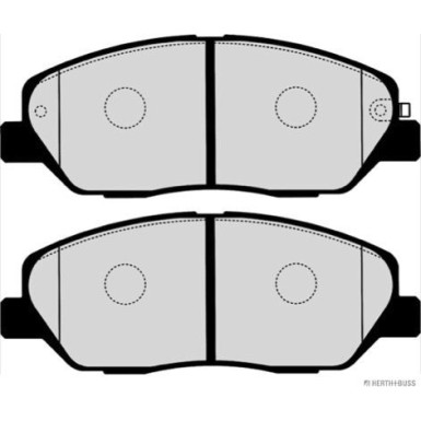 Herth+Buss Jakoparts | Bremsbelagsatz, Scheibenbremse | J3600549