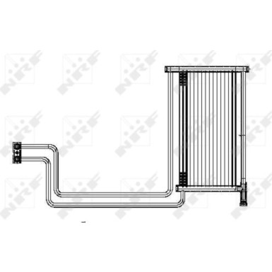 NRF | Ölkühler, Automatikgetriebe | 31136