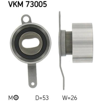 SKF | Spannrolle, Zahnriemen | VKM 73005