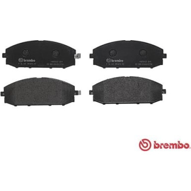 Brembo | Bremsbelagsatz, Scheibenbremse | P 56 041