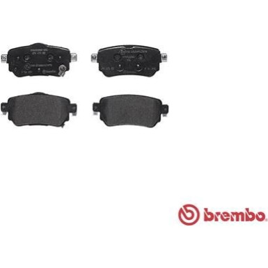 Brembo | Bremsbelagsatz, Scheibenbremse | P 56 098