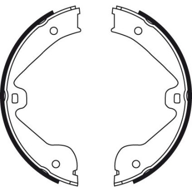 TRW | Bremsbackensatz, Feststellbremse | GS8718
